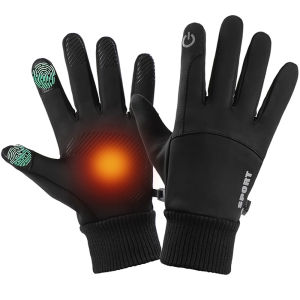 Touch Screen Waterproof Thermal Sport  Gloves Women Men Cycling Gloves ，Perfect for Running Driving Hiking Walking Working