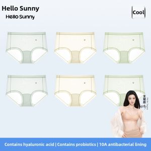 Hello Sunny | Ice Silk Seamless Antibacterial Breathable Womens Underwear