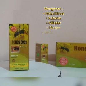 Obat Tetes Mata Minus Katarak Buram Herbal Mata Merah Berair Silinder Rabun Honey Drops Eyes