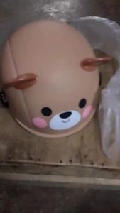 หมวกนิรภัยเด็ก สไตล์การ์ตูน เหมาะสำหรับเด็กอายุ 2-12 ปี เลนส์กันแดด ระบายอากาศ หมวกกันน็อค หมวกกัน็อคเด็ก หมวกกันน็อคเด็ก