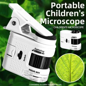 Portable Educational Microscope Toy for Kids