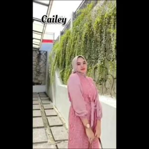 CAILEY Gamis pesta kondangan wisuda bridesmaid mewah premium muslim