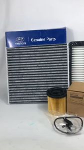 Hyundai Elantra 21- nay Lọc Điều Hòa Than Hoạt Tính Lọc động Cơ Lọc Nhớt AA100 L1100 2M000