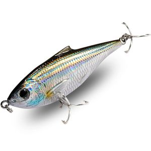 GOBAIT Top Water Floating Minnow 12g 20g Pencil Lure VIB Rattle Steel Ball Swimbait Pesca Wobbler Jerkbait Tackle Twitch Bait