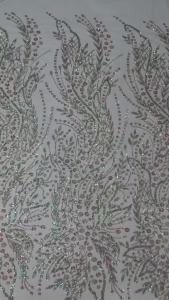 Vải Ren Đính Hạt Sequin Cao Cấp Châu Phi Chất Lượng Cao Thêu Tay Nigeria Vải Lưới Pháp Dành Cho Trang Phục Cưới Chú Rể.