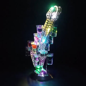 (Không Ly) Đèn Bar LED Phát Sáng Đa Màu Kèm Ly Shot Trang Trí Không Gian Giải Trí