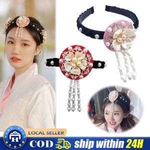 Korean Folk Hair Accessories Hairbands Korea Hanbok Stage Performance Hairband Adult Bride Korean Ethnicity Hairband