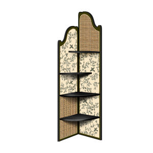 XIANGYUE | Corner Storage Shelf Mid-Century Style Eco-Friendly Cabinet