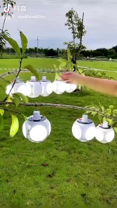 ( MY ACC ) Lampu Bohlam Football Emergency Darurat 2029 / Lampu Solar Camping Football 5 Sisi 2029