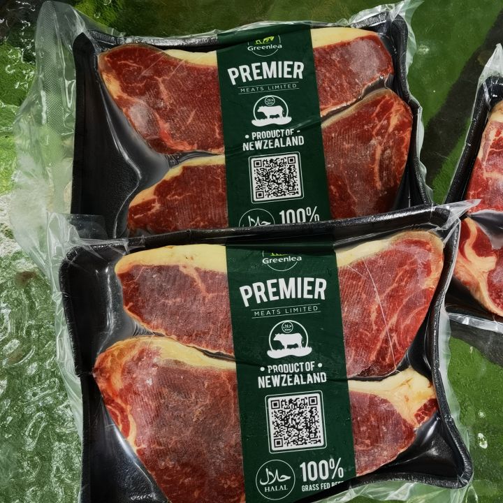 เนื้อสเต็ก Striploin (1kg.)แบลคแองกัส นิวซีแลนด์ Organic 100% | Lazada ...