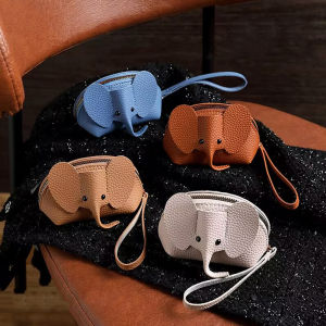 ประเทศไทยกระเป๋าสตางค์ช้างเด็กคอสเพลย์อะนิเมะ Pu กระเป๋าช้างญี่ปุ่นกระเป๋าเป้สะพายหลังจี้สร้างสรรค์ลิปสติกซิปกระเป๋า