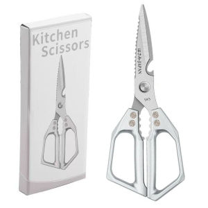 Kitchen Scissors Stainless Steel Kitchen Shear Sharp Meat Scissors Heavy Duty Poultry Shears Cooking Scissor for Food