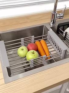 Extendable Stainless Steel Dish Rack