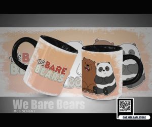 WE BARE BEARS MUG (KID EDITION) WITH BOX