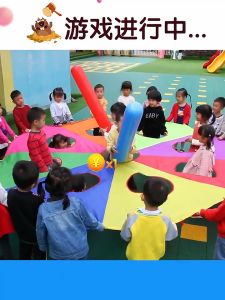 Bertarung Gophers Mainan Anak Tk Outdoor Mainan Parasut Terjun Payung Montessori Games Rainbow Parachute