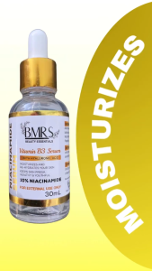 Vitamin B3 Niacinamide 10% Serum Hyaluronic Acid 30mL Moisturizer Rehydrate Glowing Skin Treat Breakouts Calm Redness Reduce Wrinkles Remove Dark Brown Spots Pore Minimizer Blemish Corrector Sooth Repair Facial Care