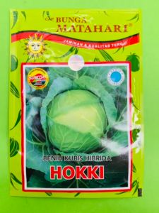 Benih Kubis Hibrida HOKKI kemasan 2400 biji Bunga Matahari Seed INDONESIA F