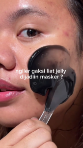EILEEN GRACE - Deep Cleansing Black Jelly Mask 300 ml | Masker wajah Skincare pembersih komedo & pori | Kulit berminyak | Kulit sensitif