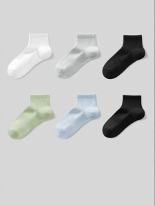 Secret World | 100 Xinjiang Cotton Anti-Odor and Antibacterial Short Socks
