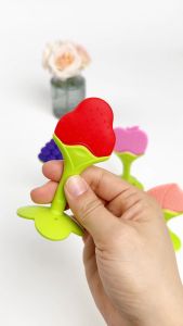 Terbaru Kemas dengan Mika Teether bayi berbentuk buah - Mainan gigitan bayi BPA Free BM69