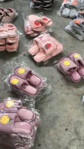 Dép bông đi trong nhà hình trái cây siêu HOT đế dày chống trượt dép lông quai ngang hoa quả hình trái cây dâu cam dứa thơm cherry dưa hấu