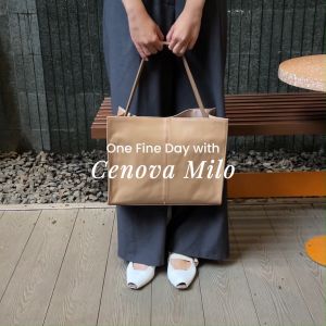 PHOULS - Cenova Shoulder Bag Black / Tas Bahu Hitam