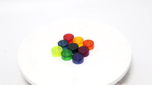 Colorful Pedal Foot Nail Cap Plastic Guitar Effect Pedal Foot Switch Toppers Foot Nail Cap Protection Cap