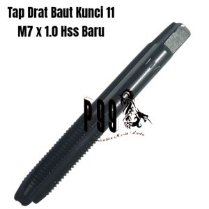 Tap Pembuat Drat Baut Kunci 5 7 8 10 12 13 14 17 19. Hand Tap PO Lurus M3 M4 M5 M6 M7 M8 M9 M10 M12 M14 M16 M18 Tap HSS Baru