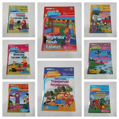 Paket Buku Paud TK Cerdas dan Kreatif Usia 5-6 Tahun / 4-5 Tahun Kurikulum Merdeka - Lingkar Media