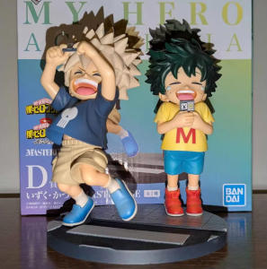 Bandai | In Stock Gift My Hero Academia Childhood Izuku Midoriya / Childhood Katsuki Bakugo Figure Model Decoration Doll