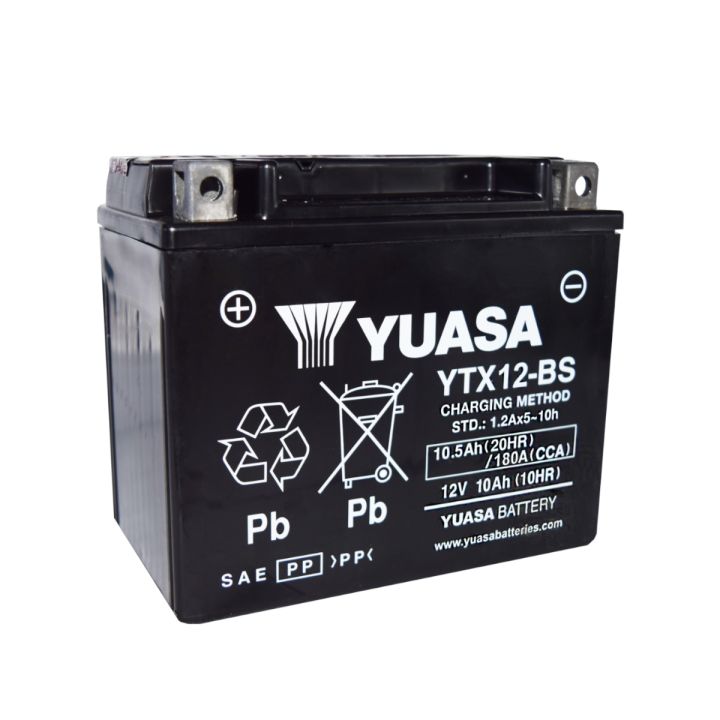 YUASA Maintenance Free Motorcycle Battery YTX14-BS YTX14-BS