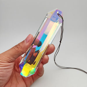 Crystal Prism Hanging Ornament Rainbow Wind Chimes Window Decoration Dream Catcher Photography Prop Modern Minimalist Style