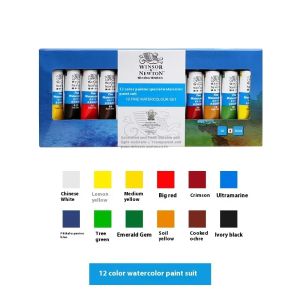 12/18/24/36 Colors Professional Watercolor Paint Pigment 10ml Water Colors Painting Art Supplies for Artists Winsor & Newton