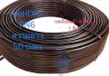 ท่อฝังดิน ท่อPEไฟฟ้า ท่อร้อยสายไฟ HDPE ท่อฝังดิน พีอีคาดส้ม PN6 ไฟฟ้า ขนาด 20 มิล ม้วนละ 50 เมตร ( กดสั่งครั้งละ 1ม้วน ). 