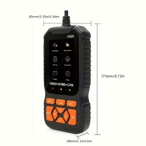 Máy Quét Chẩn Đoán Lỗi Động Cơ Ô Tô Chuyên Nghiệp V520 OBD2 Đọc Mã Lỗi Tương Thích Đa Năng Hỗ Trợ Tiếng Anh