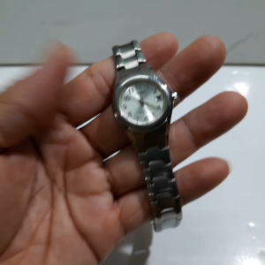 Đồng hồ Titanium Aureole nữ size 27.5mm second hand