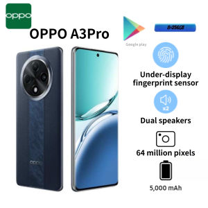 OPPO | OPPO A3 pro 5G Smartphone 2026 Edition Global Version 6.7-Inch FHD+ Display 5000mAh Battery 8GB RAM 256GB Storage