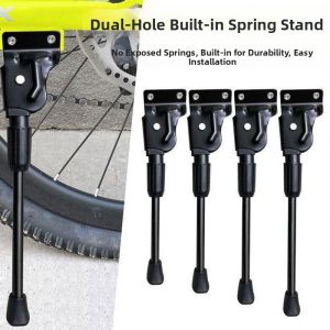 Adjustable Bicycle Stand Two-hole Side Support