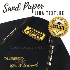 MIO SPORTY Seat cover APR GOLD Edition Rubber Logo liha may tahi Motorcycle APR Seat Cover
