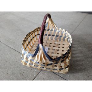 TAS KERANJANG KECIL // TAS ANYAMAN BAMBU SOUVENIR