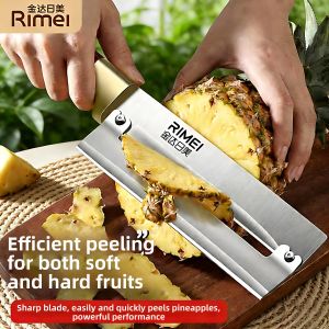 RIMEI | Stainless Steel Pineapple Peel Scraper Knife