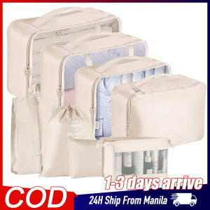 Travel Pouch Organizer Set For Clothes Portable Travel Packing Cube Travel Laundry Secret Pouch Waterproof Underwear Storage Shoe Bag