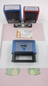 ตรายางหมึกในตัว ตรายาง trodat รุ่น 44045 ตรายางปั๊มโลโก้และหจก. ยางพาราแท้ (ทักแชทก่อนสั่งซื้อ)