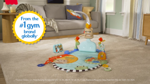 Fisher Price 3-In-1 Kick & Sway Activity Gym