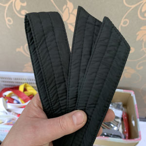 Black Belt Womens Accessories Decorative Long down Jacket Cotton Coat Special Accessories Womens Style New Winter Fashion