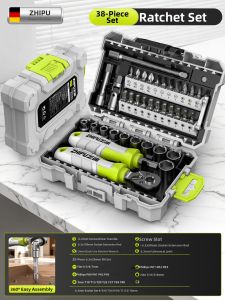 Zhipu | Bicycle and Motorcycle Repair Tool Set Ratchet Socket Kit