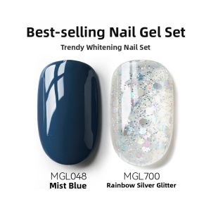 MAYCHAO | Shiny Transparent Nail Gel for Salon Use