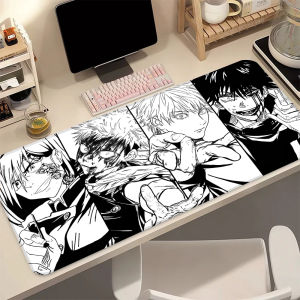 Bandai | Mouse Pad with Stitched Edge Cartoon J-Jujutsu K-Kaisen 900x400 Anime Gaming Mousepad Non-Slip Rubber Base Desk Mat for Gamer