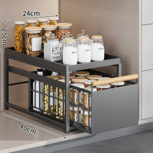 MUGG | Under Sink Storage Rack For Utensils Pull Out Multi-functional Shelving