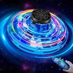 Mini Drone Flying Spinner - Đồ Chơi UFO Điều Khiển Bằng Tay Có Đèn LED Phát Sáng Trong Bóng Tối Fidget Spinner Dành Cho Trẻ Từ 3 Tuổi Trở Lên